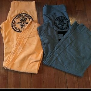 TWO FOR $10 VICTORIA SECRET PINK SWEAT PANTS
